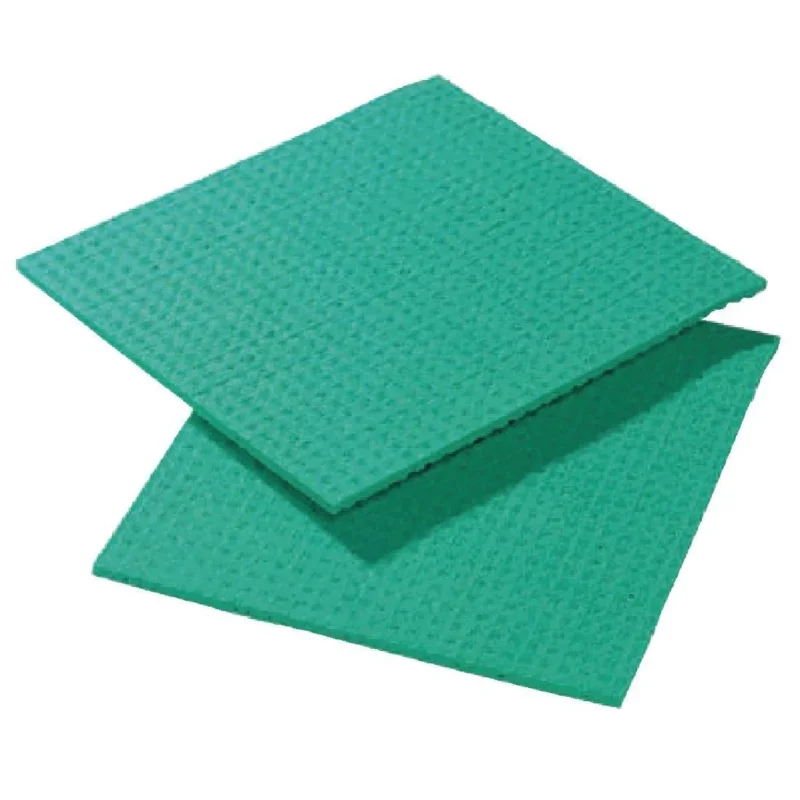 Lavettes Spongyl vertes (Lot de 10) Réduction