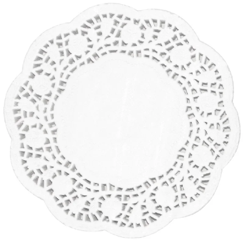 Offre Spéciale Napperons ronds en papier Olympia 100mm (Lot de 250)