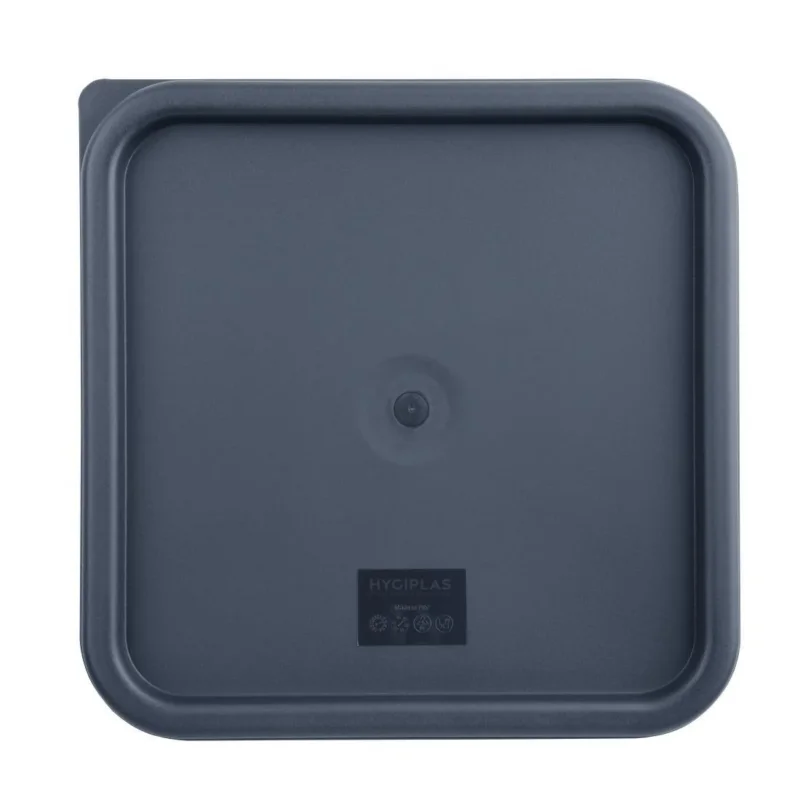 Couvercle carré bleu grand Hygiplas Must-Have