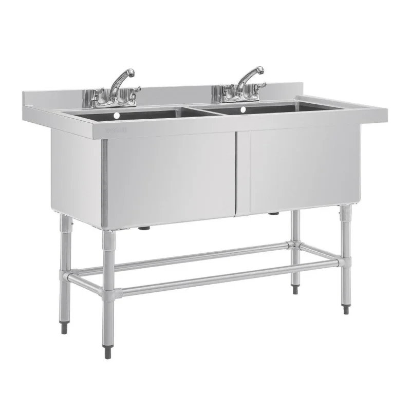 Double évier profond Vogue 1410 x 600mm Expédition Rapide
