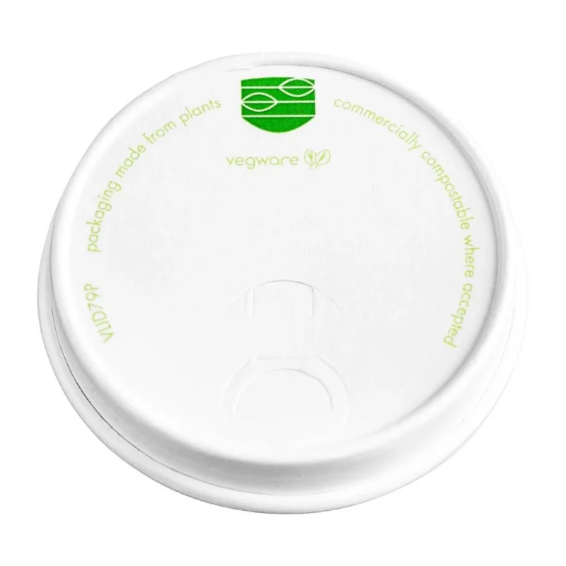 Acheter Direct Couvercles boissons chaudes en papier Vegware Série 79 (lot de 1000)