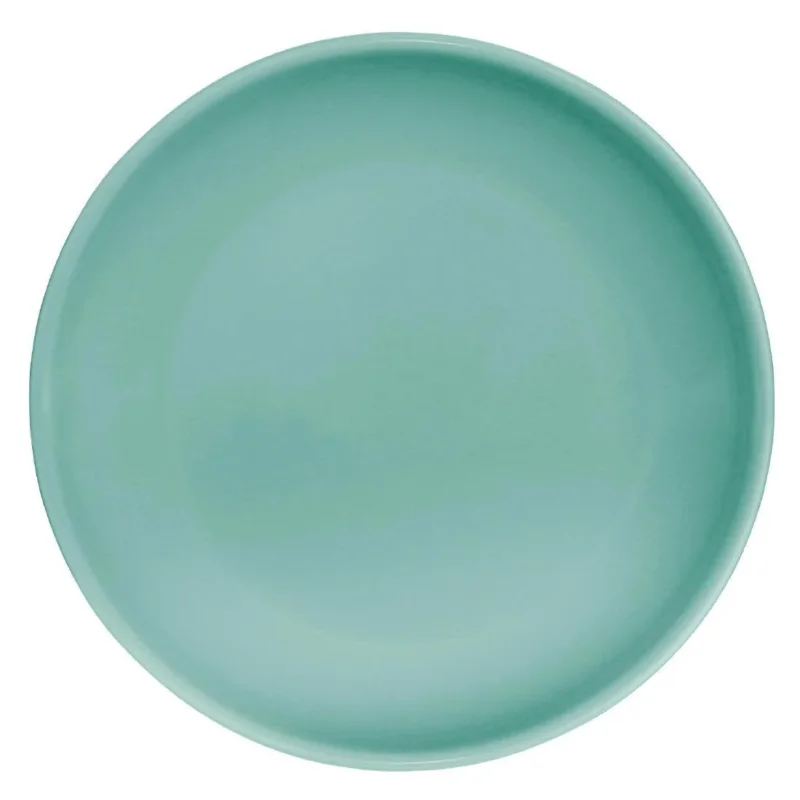 Must-Have Assiette plate vert d eau Olympia Café 205mm (Lot de 12)