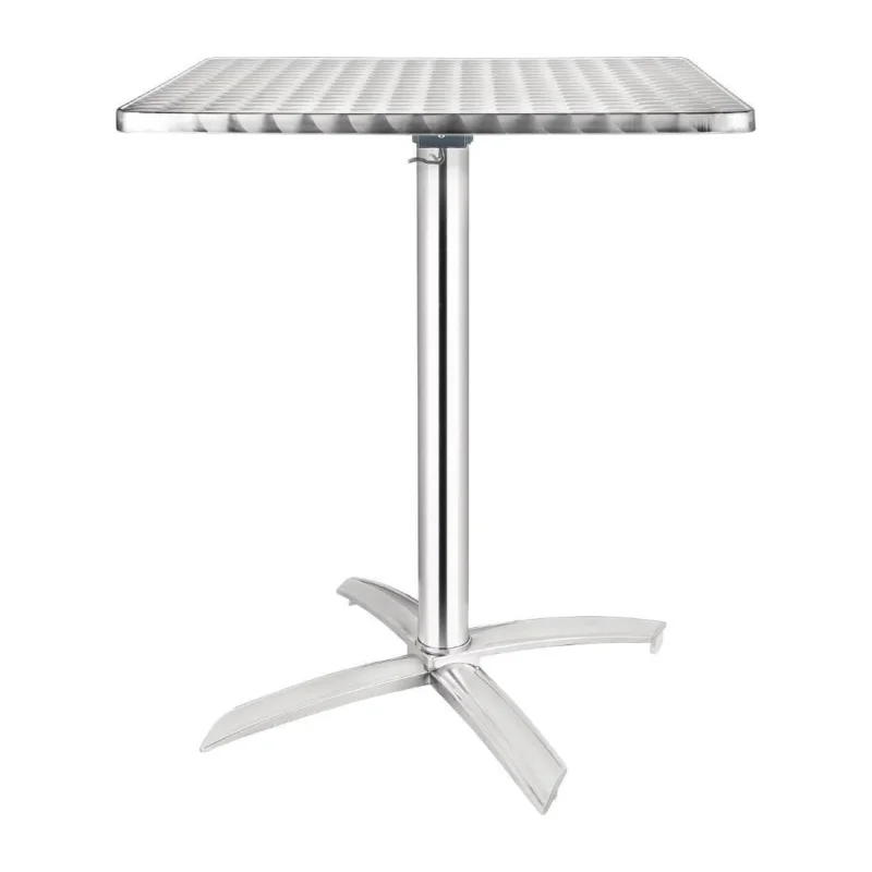 Table inox carrée à plateau basculant Bolero 600mm Achat Immédiat