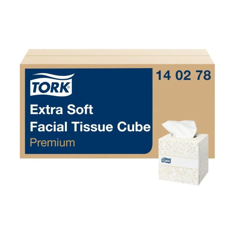 Boîtes cubes de mouchoirs extra doux 2 plis Tork Premium 2 plis (30x100) Commander Vite