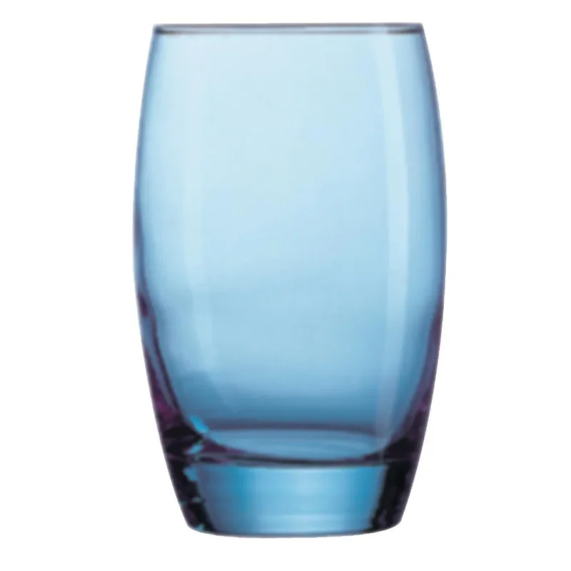 Chopes bleues Arcoroc Salto 350ml (lot de 24) Authentique