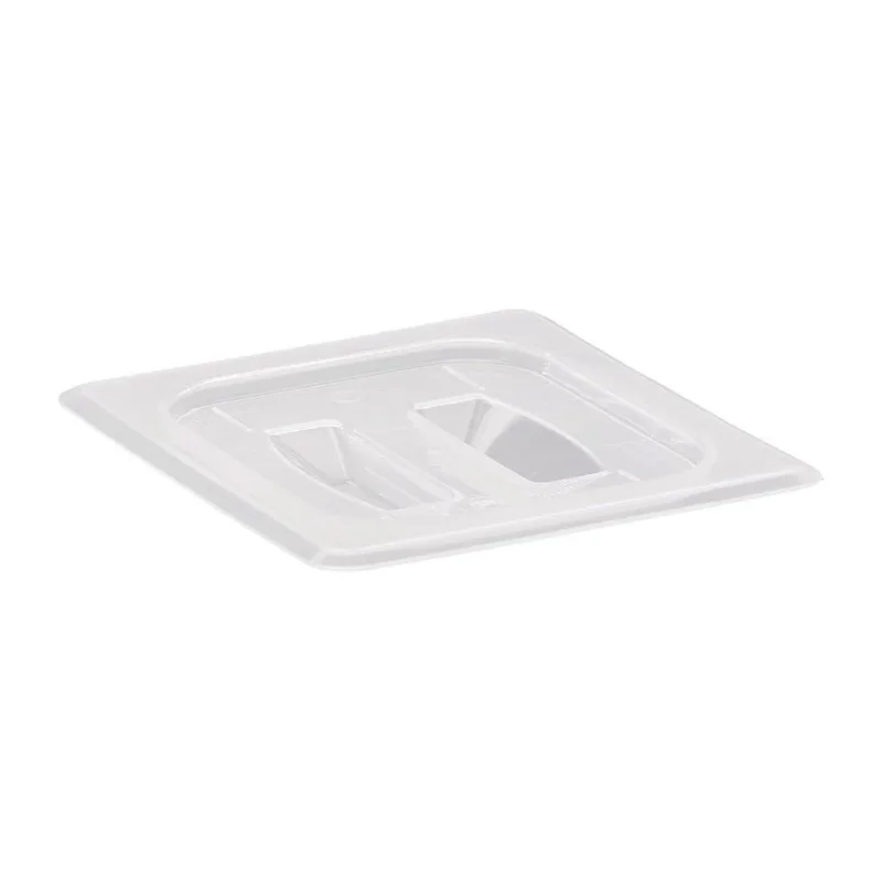 Couvercle translucide en polypropylène avec poignée pour bac GN 1/6Cambro Marque
