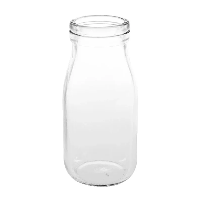 Mini bouteilles de lait en verre Olympia 200ml (lot de 12) Prix Bas