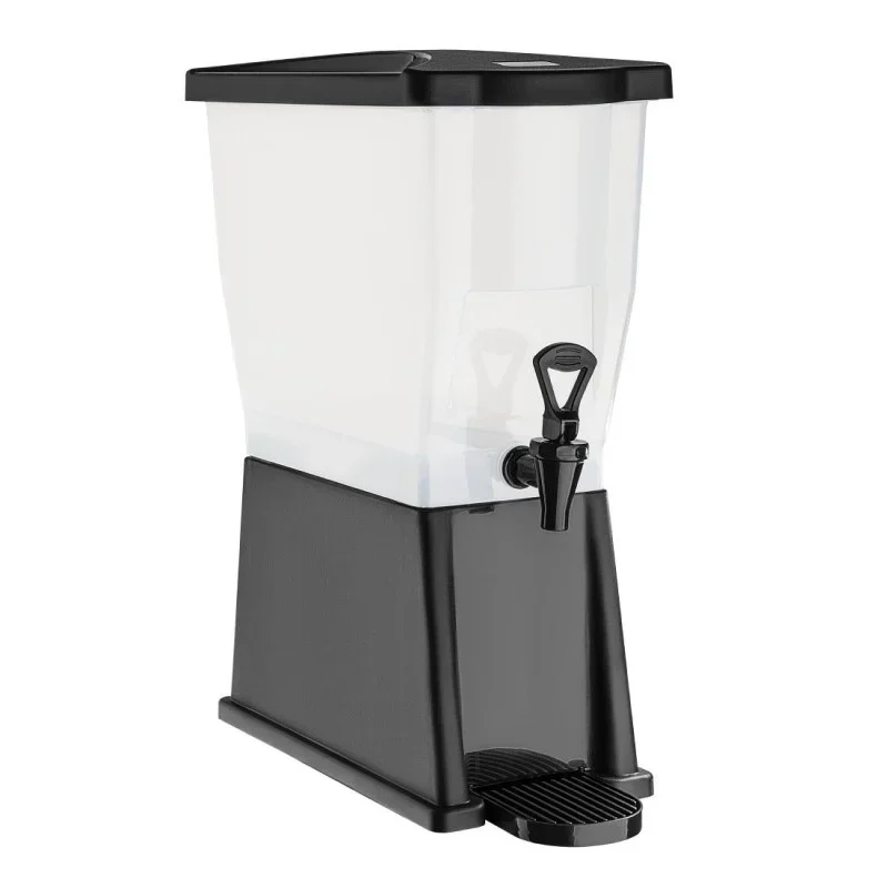 Distributeur de Boissons en Polypropylène Noir - 12 L Commande En Gros