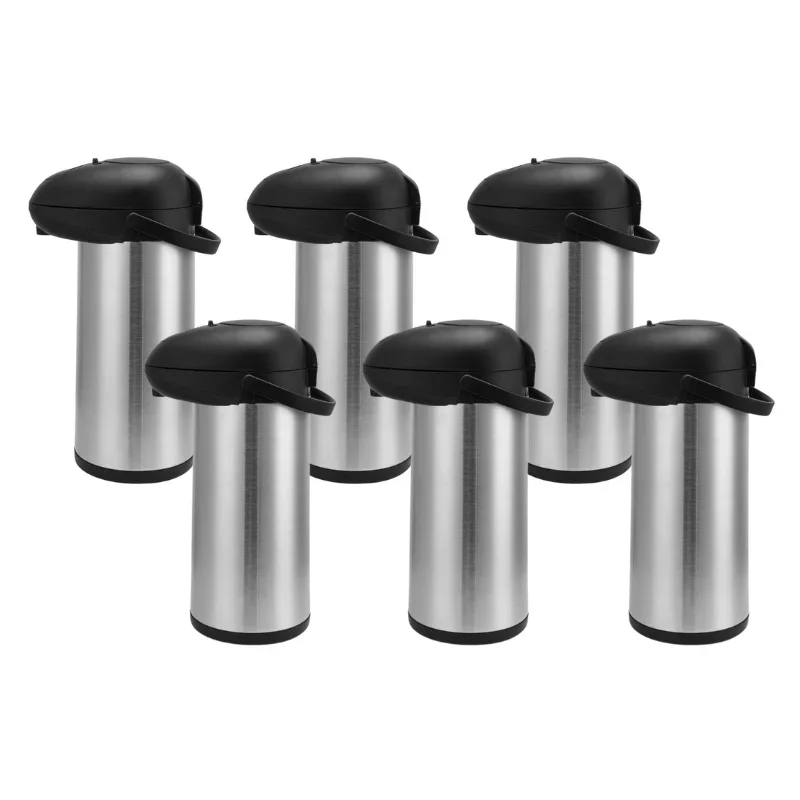 Cafetière Thermos à Pompe - 5 Litres - Lot de 6 Marque
