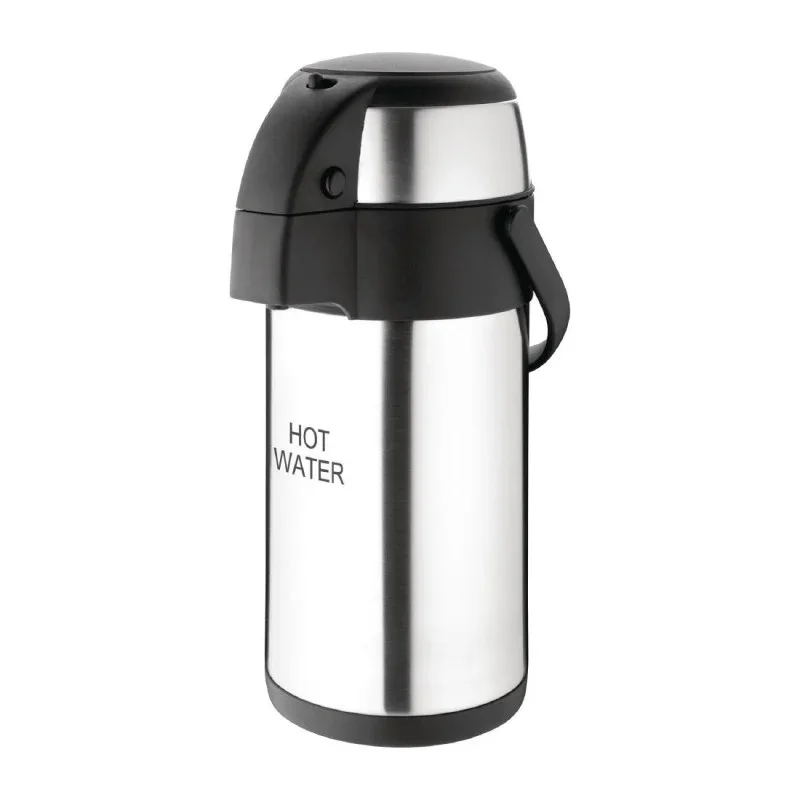 Nouvelle Collection Pichet À Pompe Pour Eau Chaude en Inox - 3 L