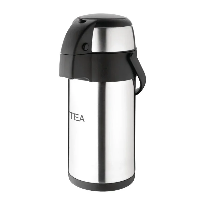Pichet À Pompe Pour Thé en Inox - 3 L Meilleur Prix