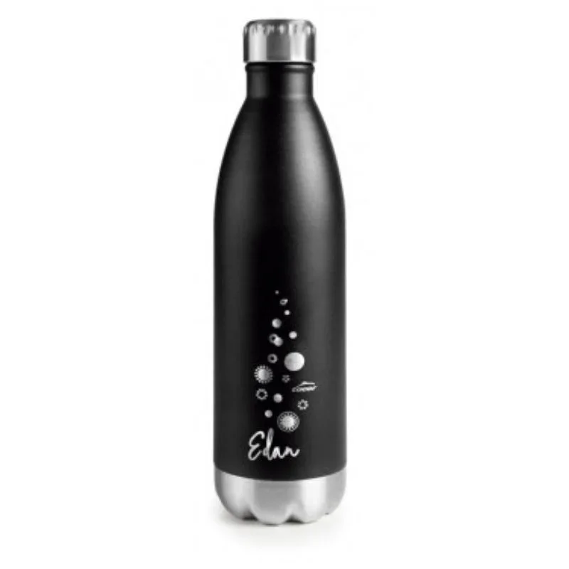 Bouteille En Inox Noire - 750 Ml Vente Directe