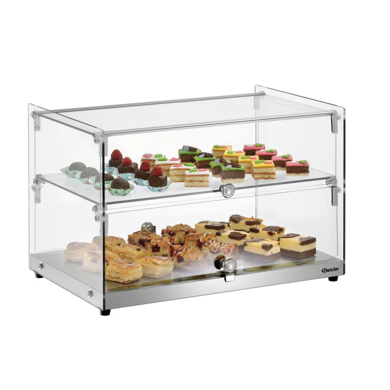 Réduction Vitrine de Buffet - 2 Niveaux