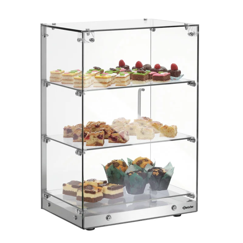 Petit Prix Vitrine de Buffet - 3 Niveaux