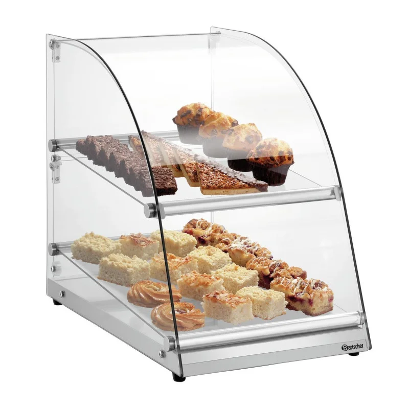 Vitrine Buffet de Présentation - 2 étages Promotion