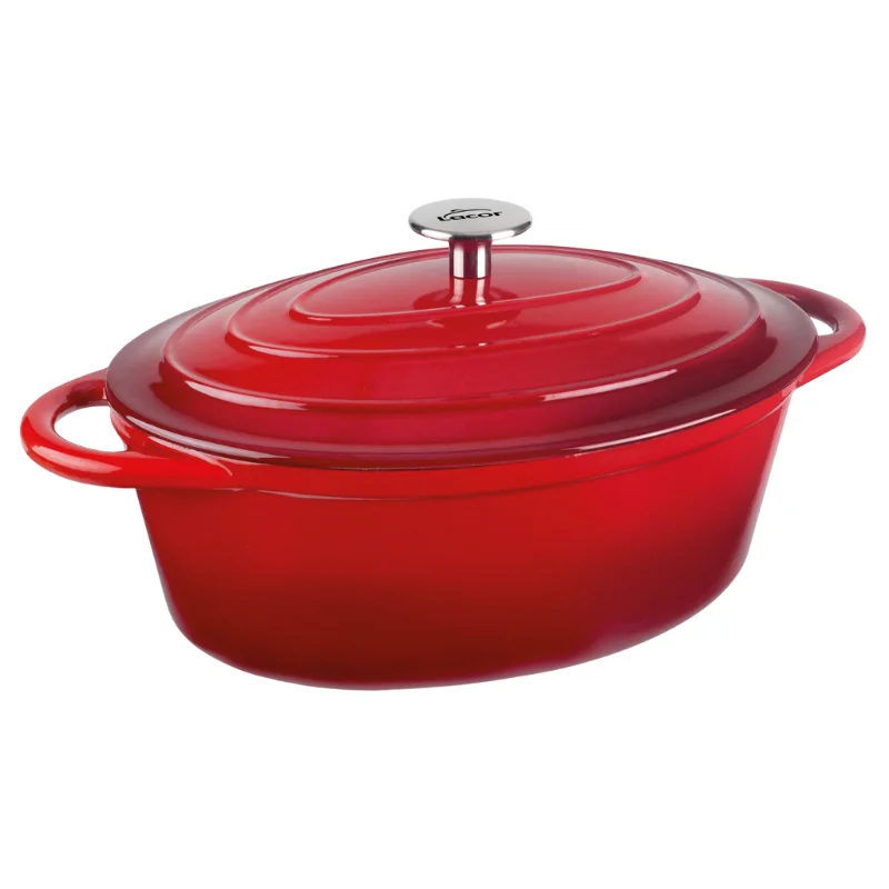 Faitout avec Couvercle Ovale Red – 3.5 L Nouveauté
