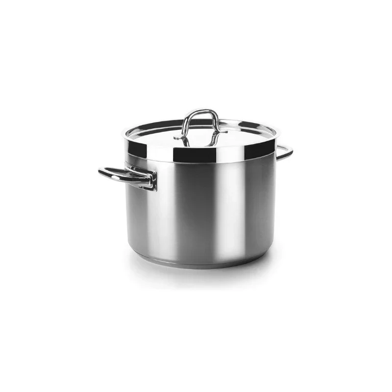 Marmite Professionnelle Basse Avec Couvercle - Chef Luxe - ø 36 cm - 21,8 L Promotion Saisonnière