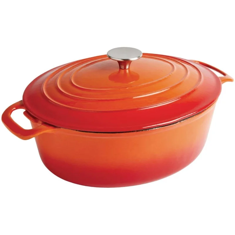 Prix Cassé Cocotte Ovale Orange - 5L