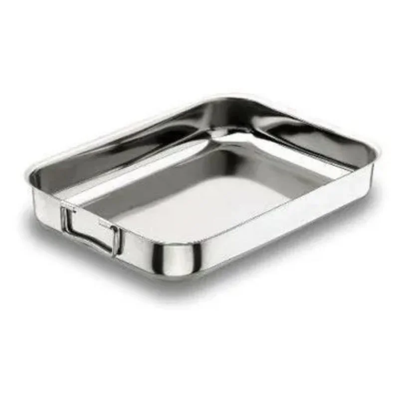 Dernier Modèle Plat À Gratin En Inox - 40 X 28 Cm