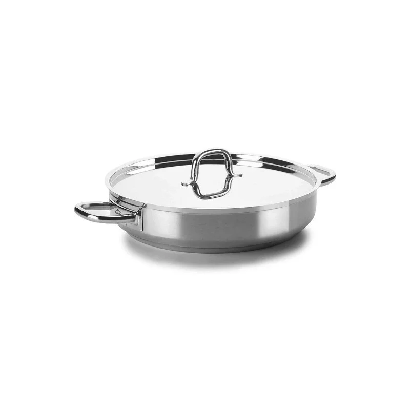 Plat Rond Professionnel Avec Couvercle - Chef Luxe - ø 36 cm Meilleur Choix