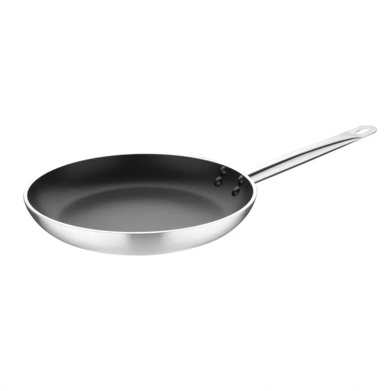 Poêle Antiadhésive Induction en Aluminium et Téflon - Ø 320mm Usine Directe