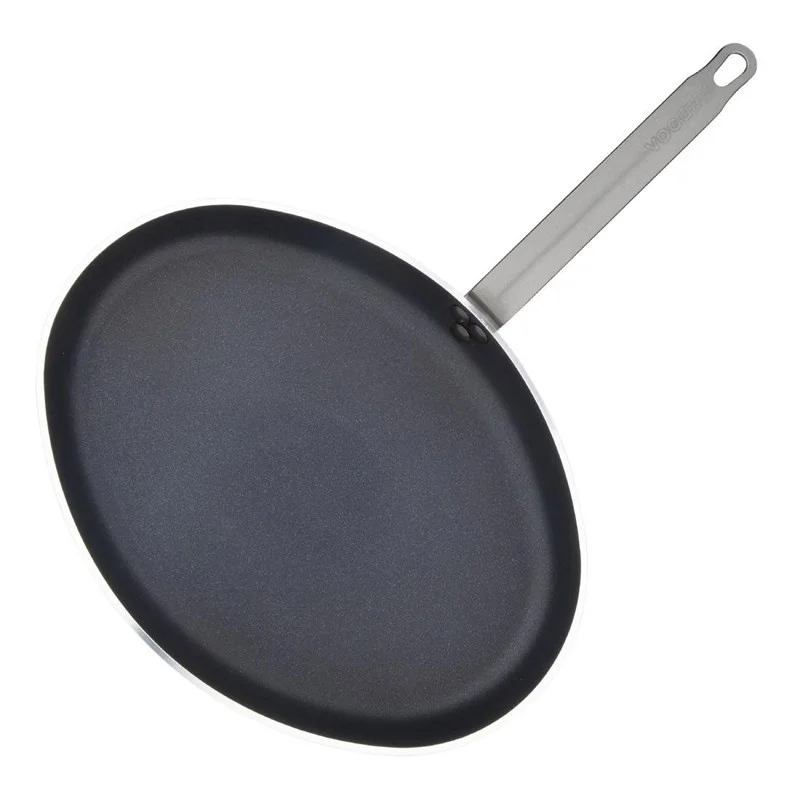 Usine Directe Poêle Ovale Antiadhésive en Aluminium Téflon - Ø 400mm