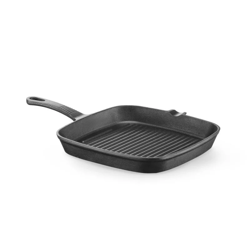 Meilleur Choix Poêle à Griller en Fonte Carrée - 230 x 230 mm