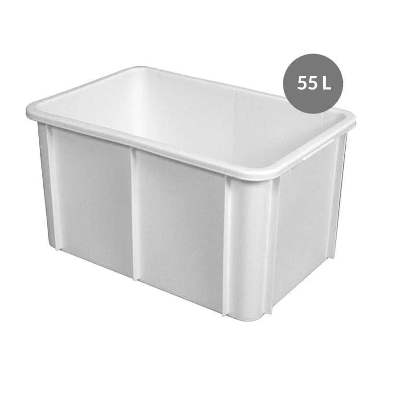 Dernière Chance Bac Rectangulaire 55 L Blanc