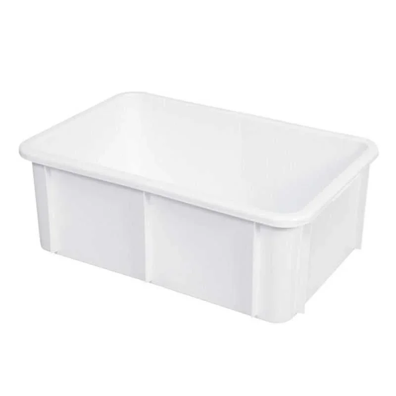 Bac Rectangulaire 35 L Blanc Vente Flash