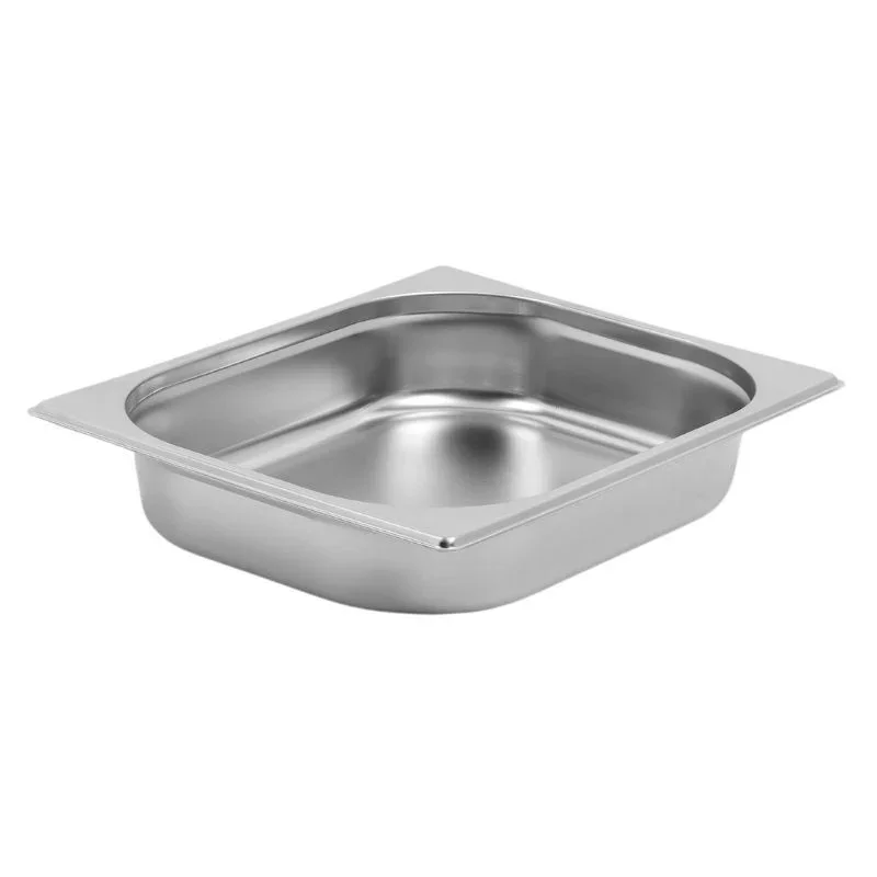 Achat Immédiat Bac Gastro GN 1/2 Inox - Profondeur 65 mm - 4 L