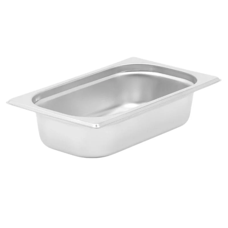 Bac Gastro GN 1/4 Inox - Profondeur 65 mm - 1,8 L Livraison Gratuite