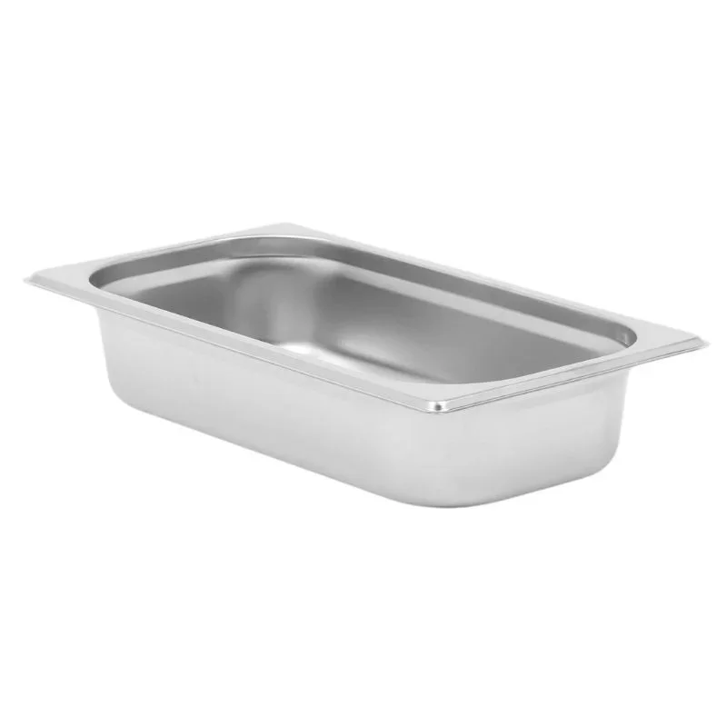 Bac Gastro GN 1/3 Inox - Profondeur 65 mm - 2,5 L Top Vente