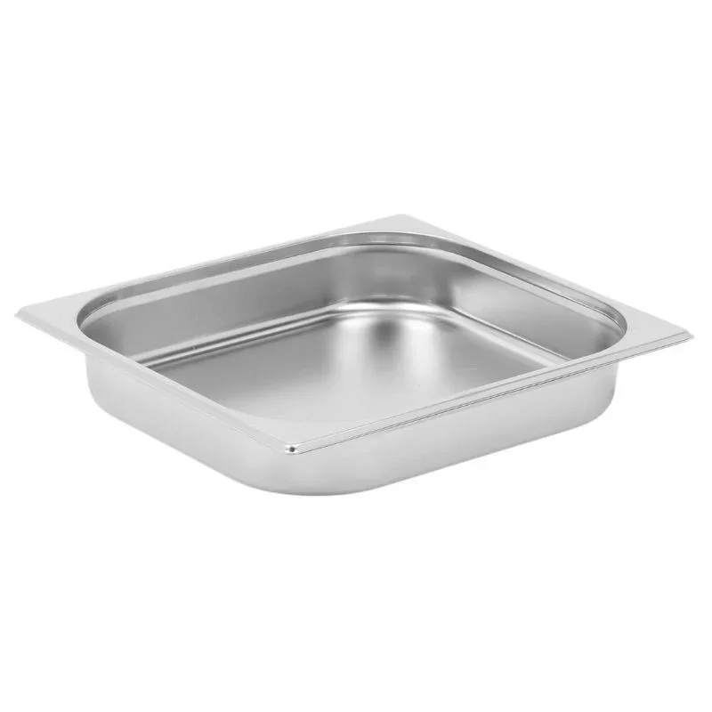 Commander Maintenant Bac Gastro GN 2/3 Inox - Profondeur 65 mm - 5,5 L