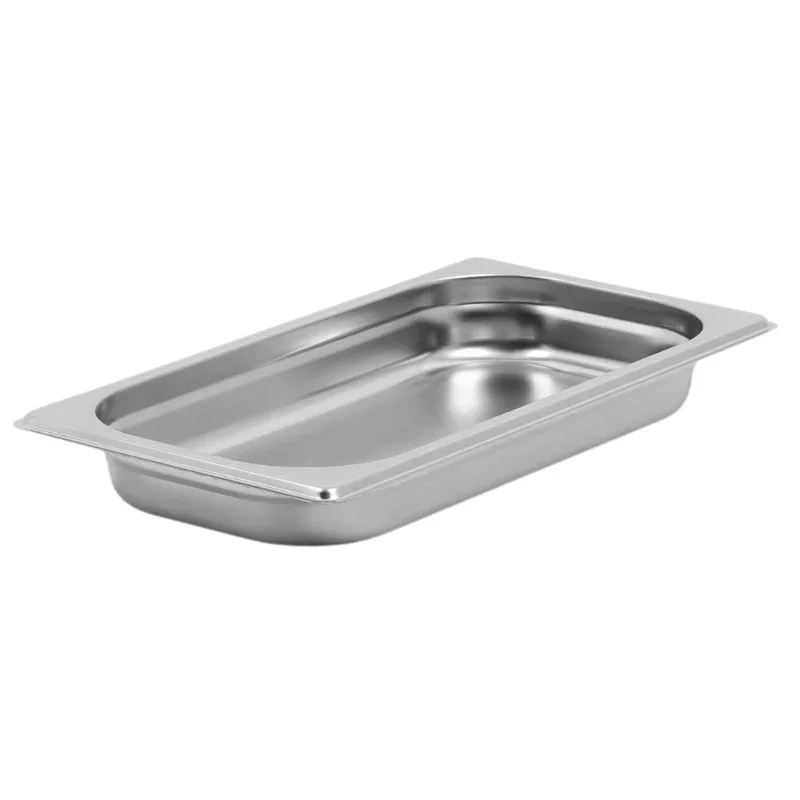 Bac Gastro GN 1/3 Inox - Profondeur 40 mm - 1,45 L Produit De Marque