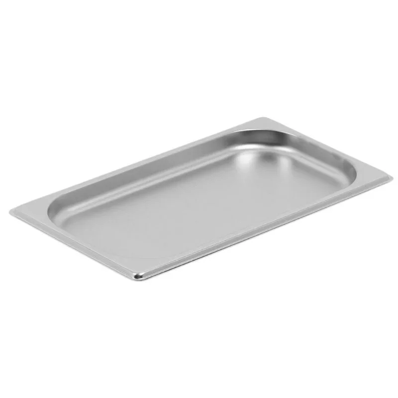 Retour Gratuit Bac Gastro GN 1/3 Inox - Profondeur 20 mm - 0,6 L