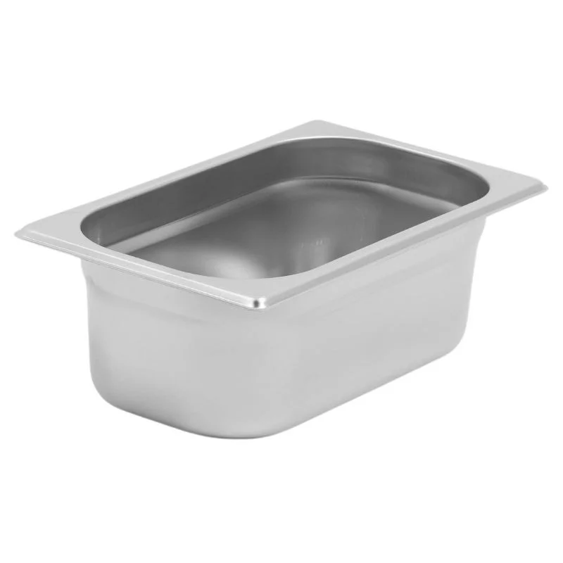Must-Have Bac Gastro GN 1/4 Inox - Profondeur 100 mm - 2,8 L