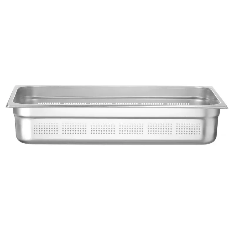Bac Gastro Profi Line GN 1/1 Perforé Inox - Profondeur 100 mm - 14 L Vente Flash