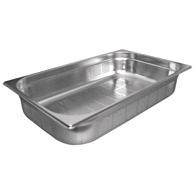 Bac Gastro GN 1/1 Inox Perforé - Profondeur 200 mm - 28 L Marque