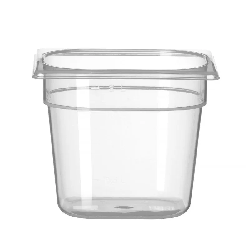 Dernière Chance Bac Gastro GN 1/6 Polypropylène - Profondeur 150 mm - 2,4 L