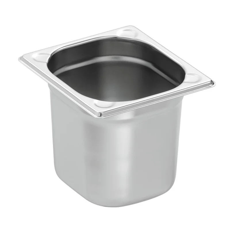 Bac Gastro GN 1/6 - Profondeur 150 mm - 2,4 L Meilleure Vente