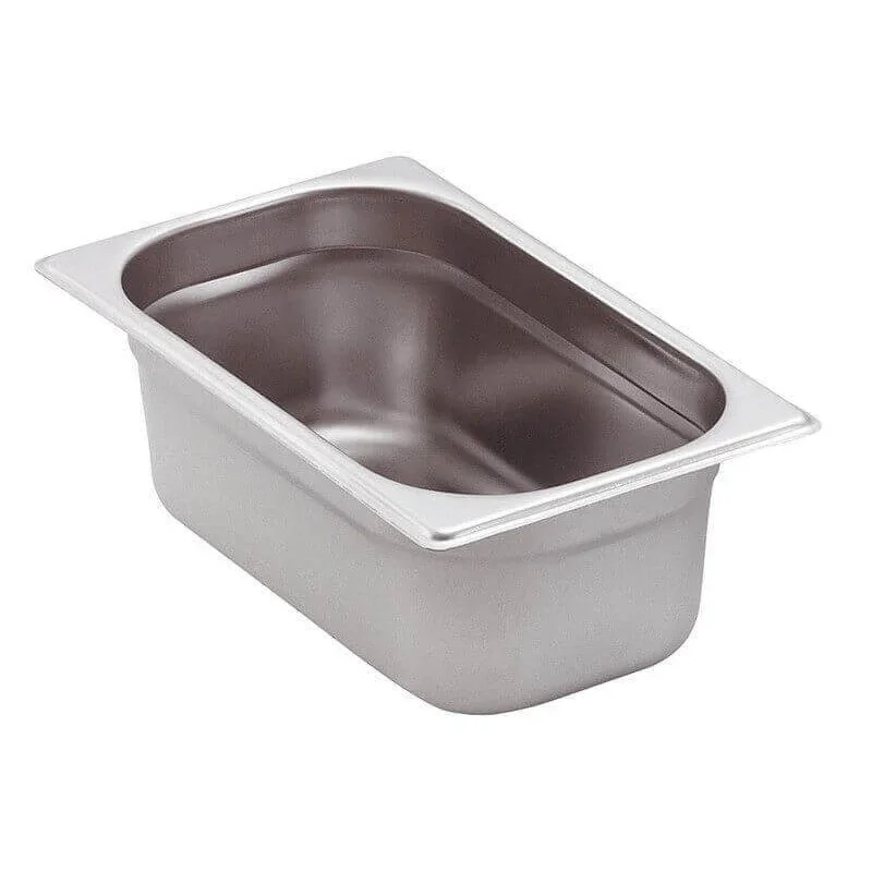 Prix Cassé Bac Gastro GN 1/4 Inox - Profondeur 65 mm - 1,8 L