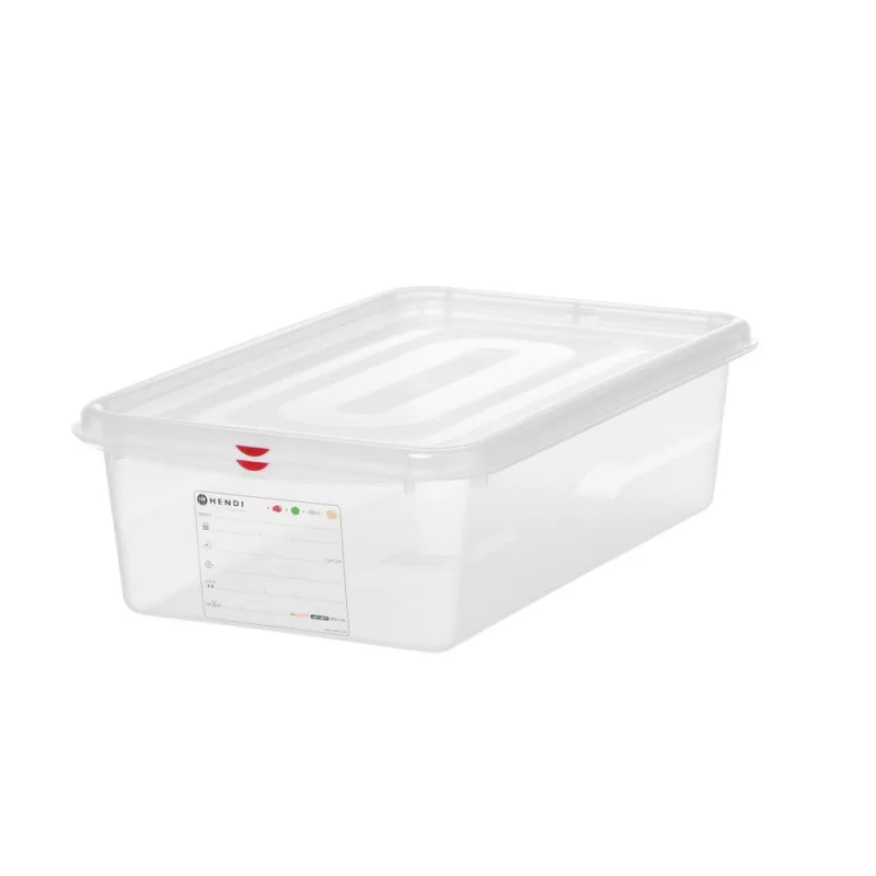 Bac GN 1/1 Transaprent en PP - 21 L Petit Prix