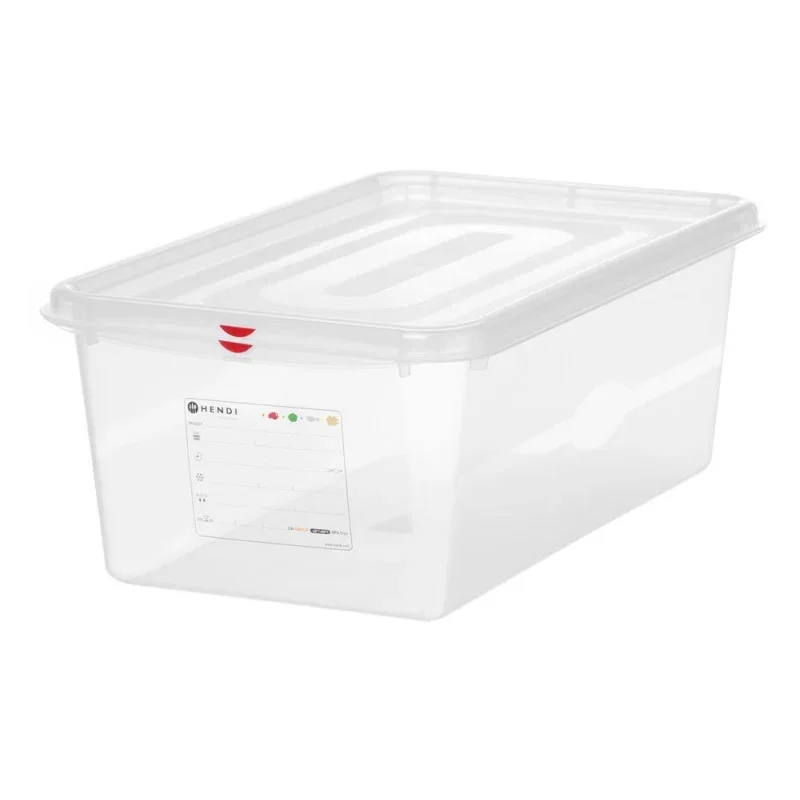 Nouveauté Bac GN 1/1 Transaprent en PP - 28 L