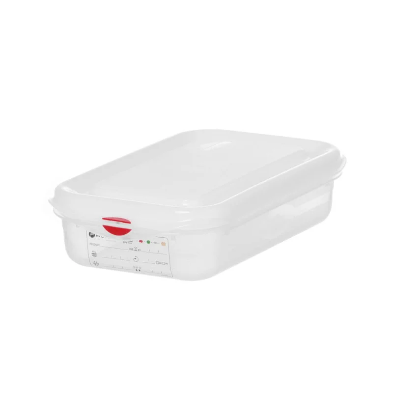 Meilleur Prix Bac GN 1/4 Transaprent en PP - 1,8 L