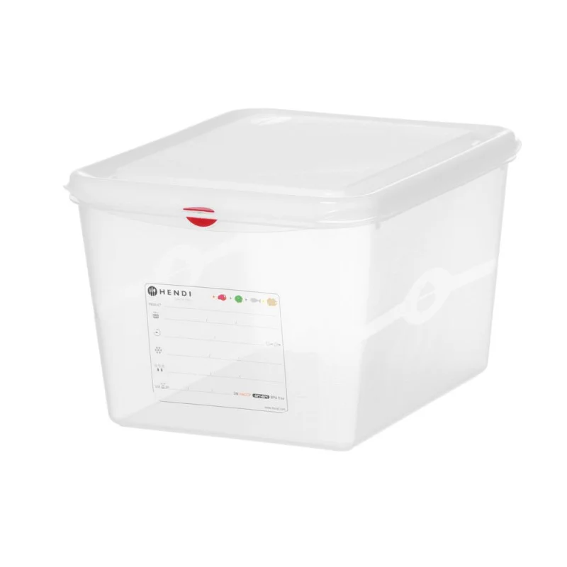 Acheter En Ligne Bac GN 1/2 Transaprent en PP - 12,5 L