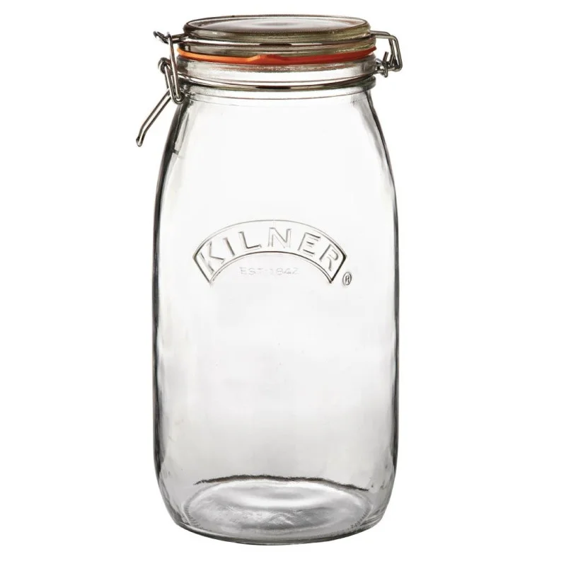 Commander Vite Bocal à Conserves avec Clip - 3L