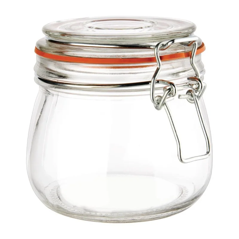 Meilleur Choix Bocal À Conserves avec Clip 500ml