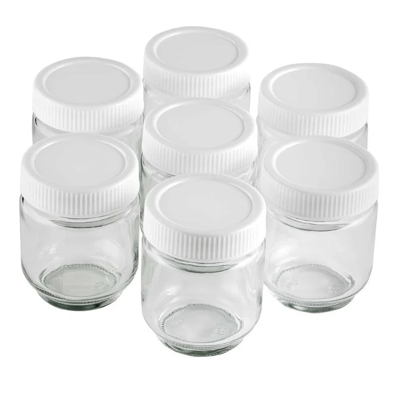 Satisfait Ou Remboursé Bocaux en Verre - Lot de 7