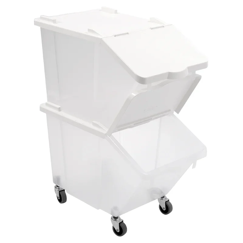 Bac à Ingrédients 30 L avec Couvercle - Lot de 2 Acheter En Ligne
