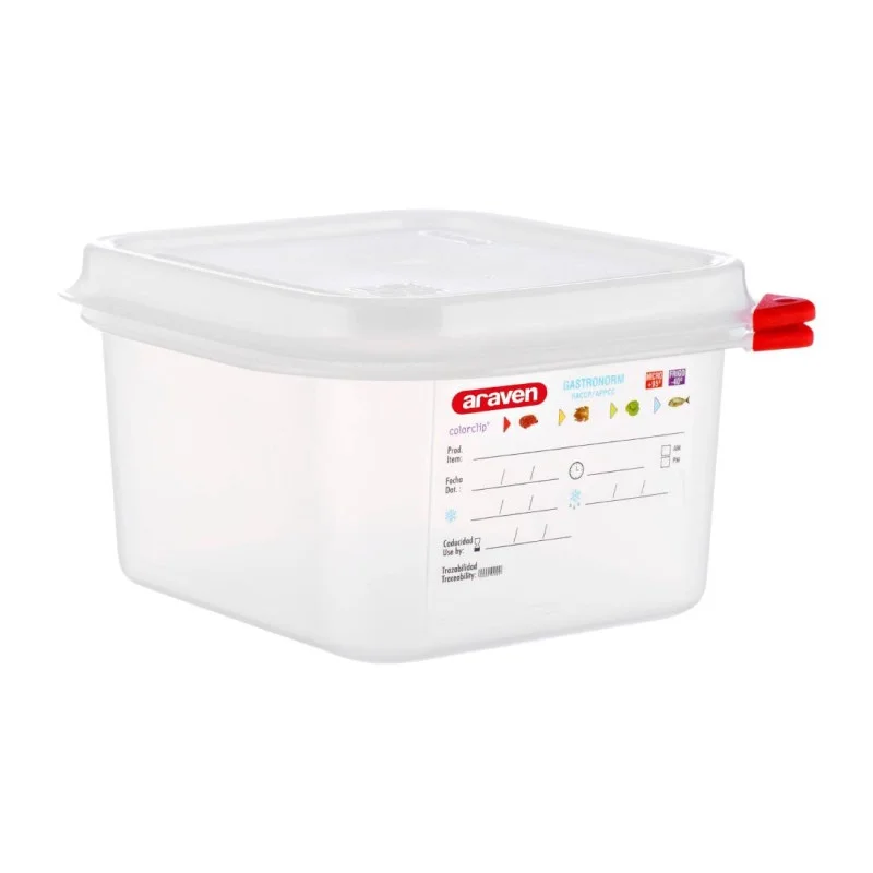 Boîte Alimentaire Gn1/6 1,7L - Lot De 4 Expédié Aujourd’hui